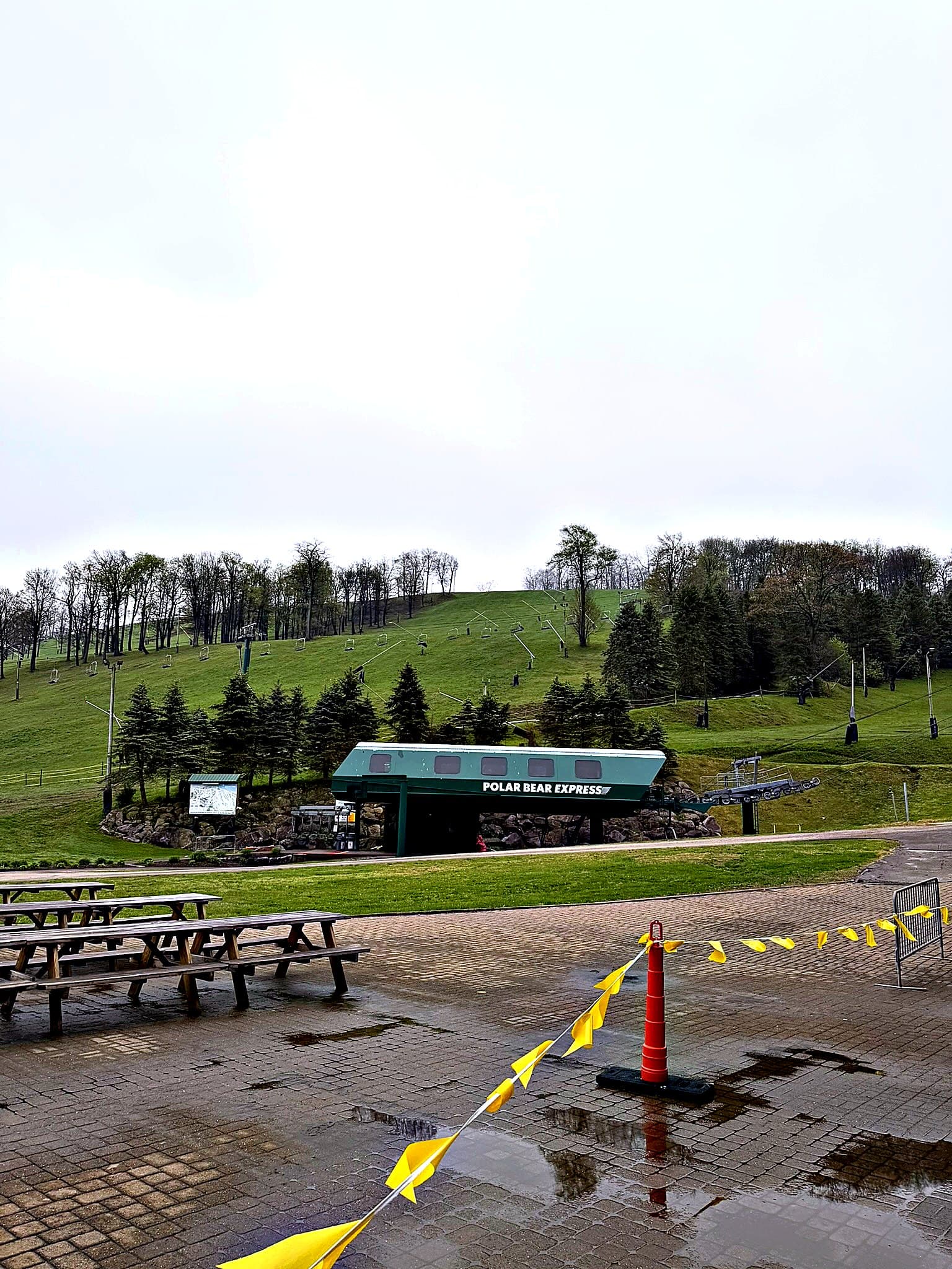 Polar Bear Express lift at Seven Springs base